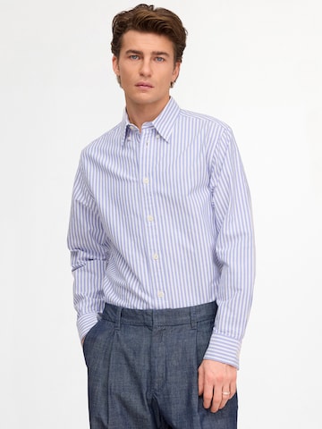 NN07 Regular fit Button Up Shirt 'Colby' in Blue: front