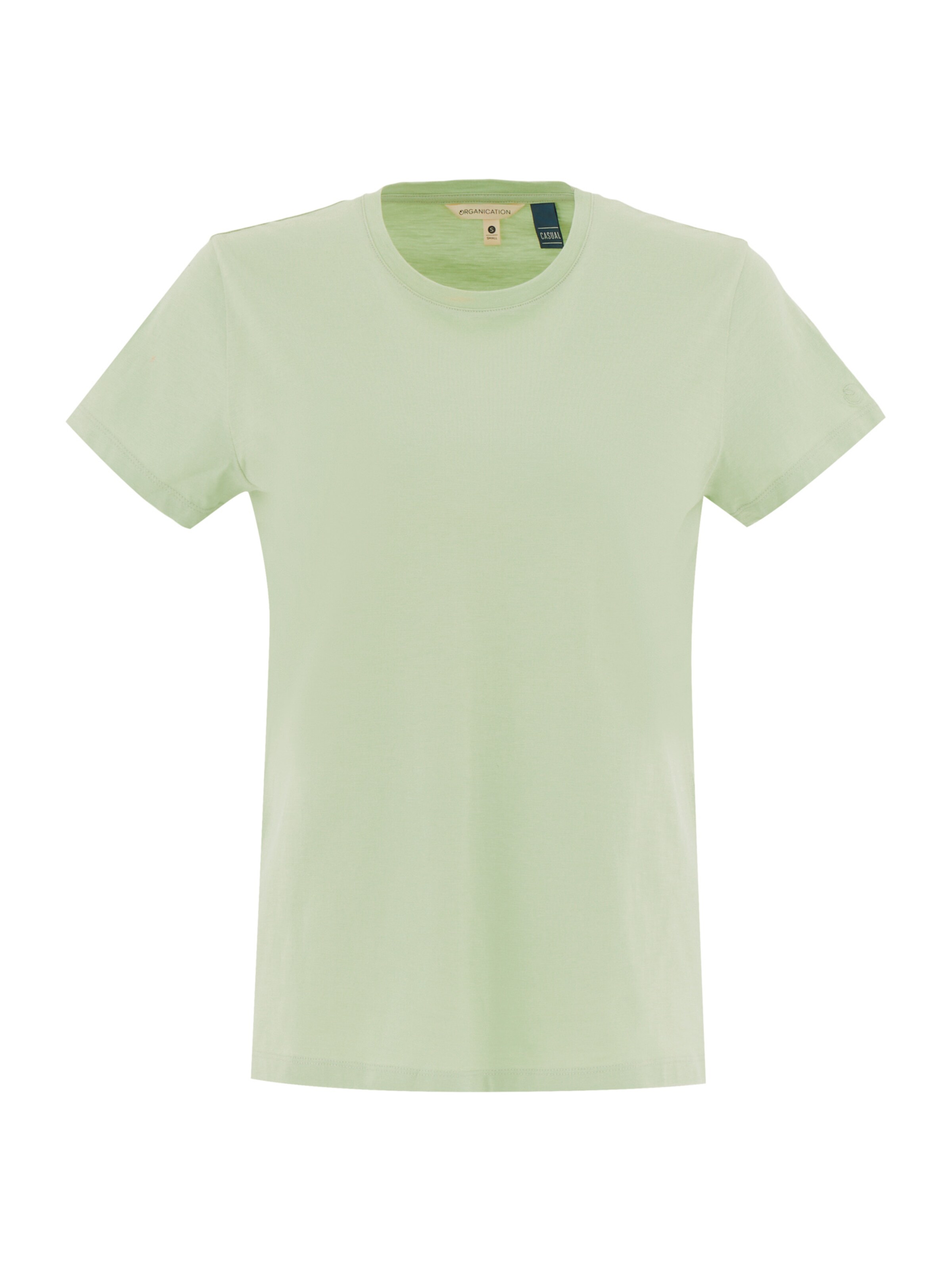 Organication T-Shirt in Grün: Vorderseite