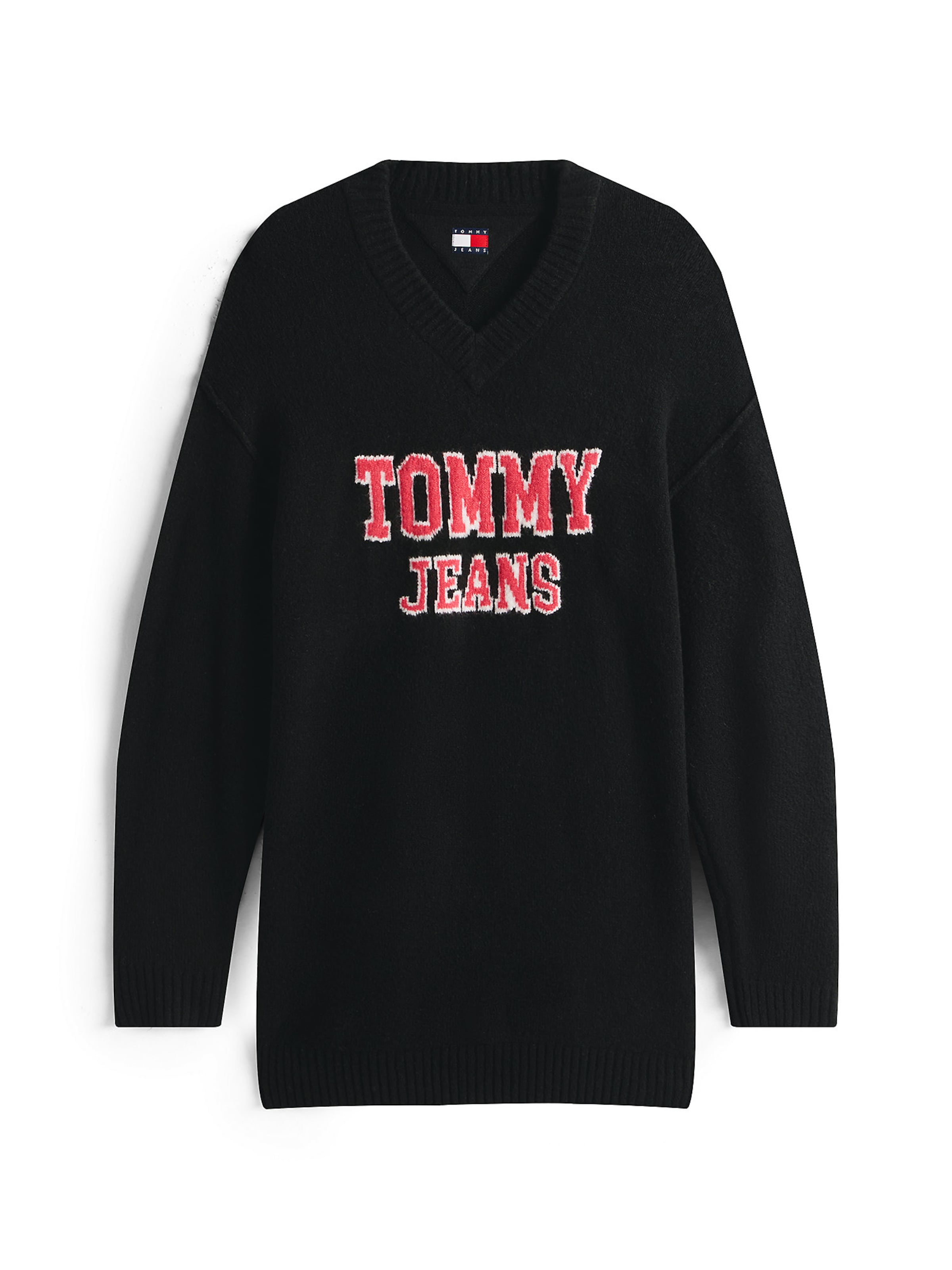 Tommy Jeans Dress in Black: front