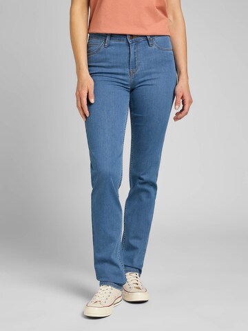 Lee Regular Jeans 'LEE - MARION STRAIGHT - FRESH CLEAN LIGHT' in Blauw: voorkant