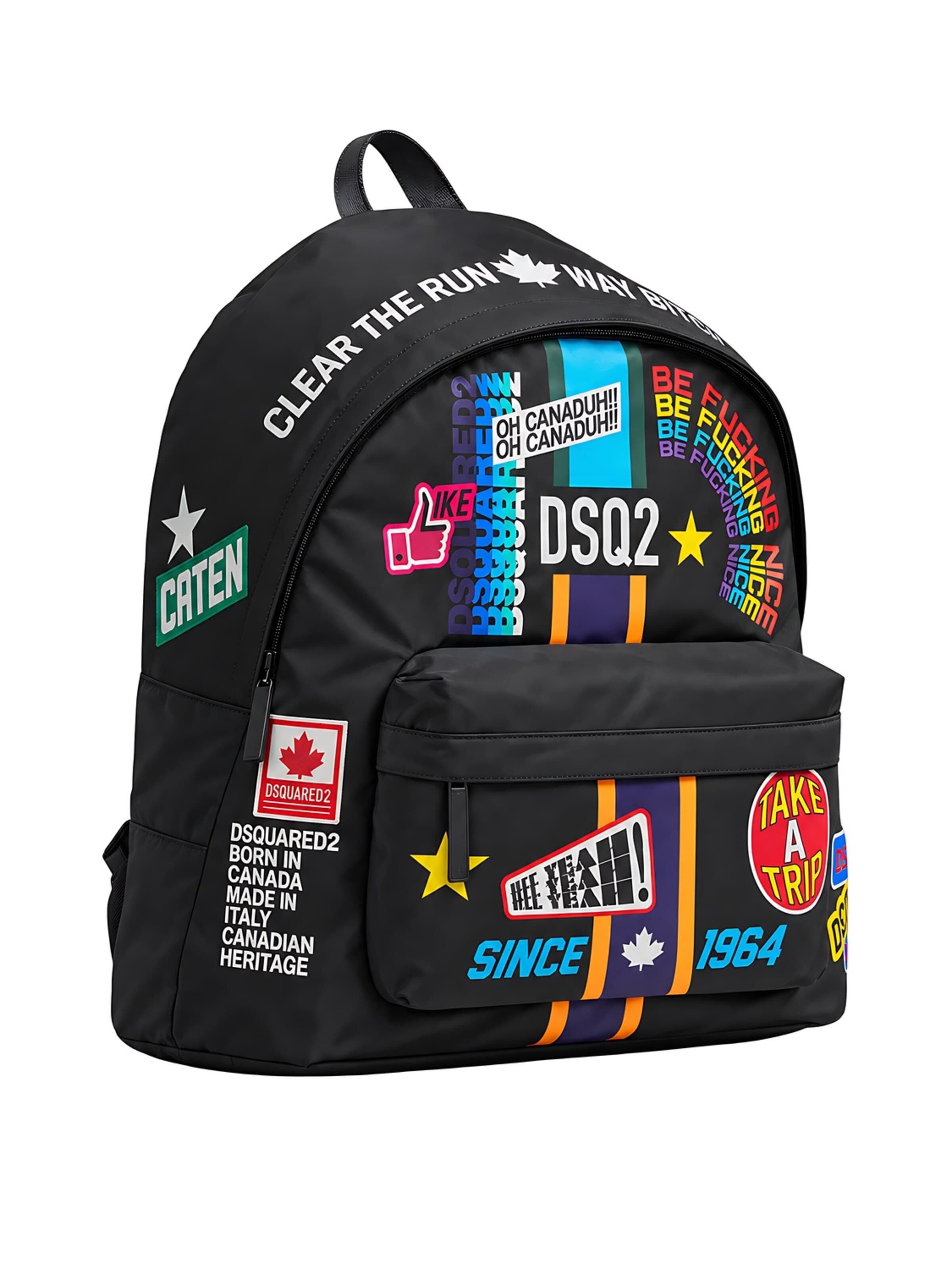 Sac à dos DSQUARED2 en noir