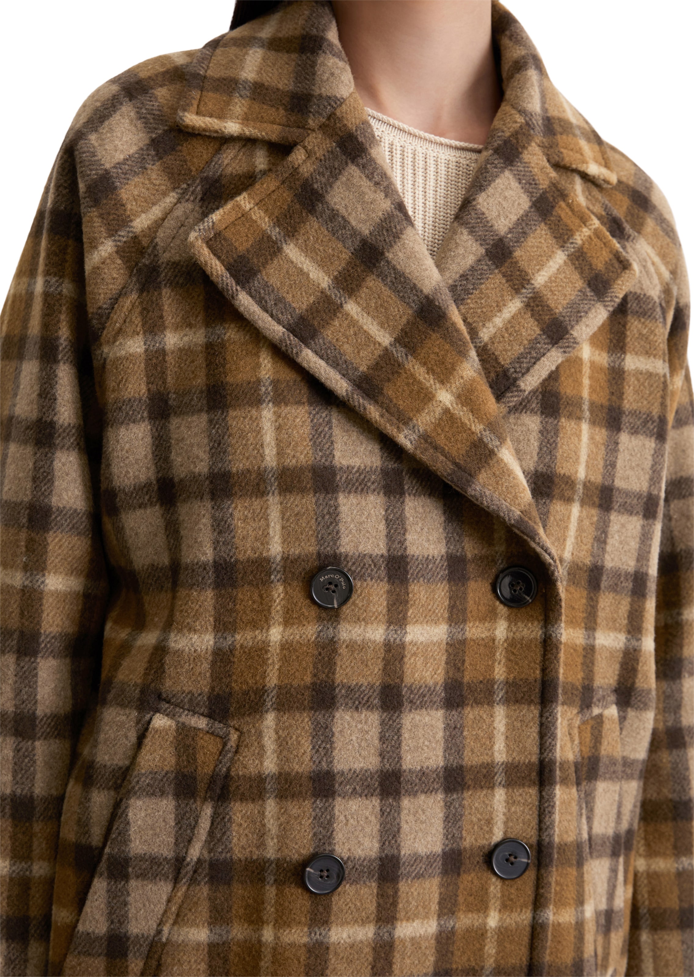 Marc O'Polo Mantel in Beige