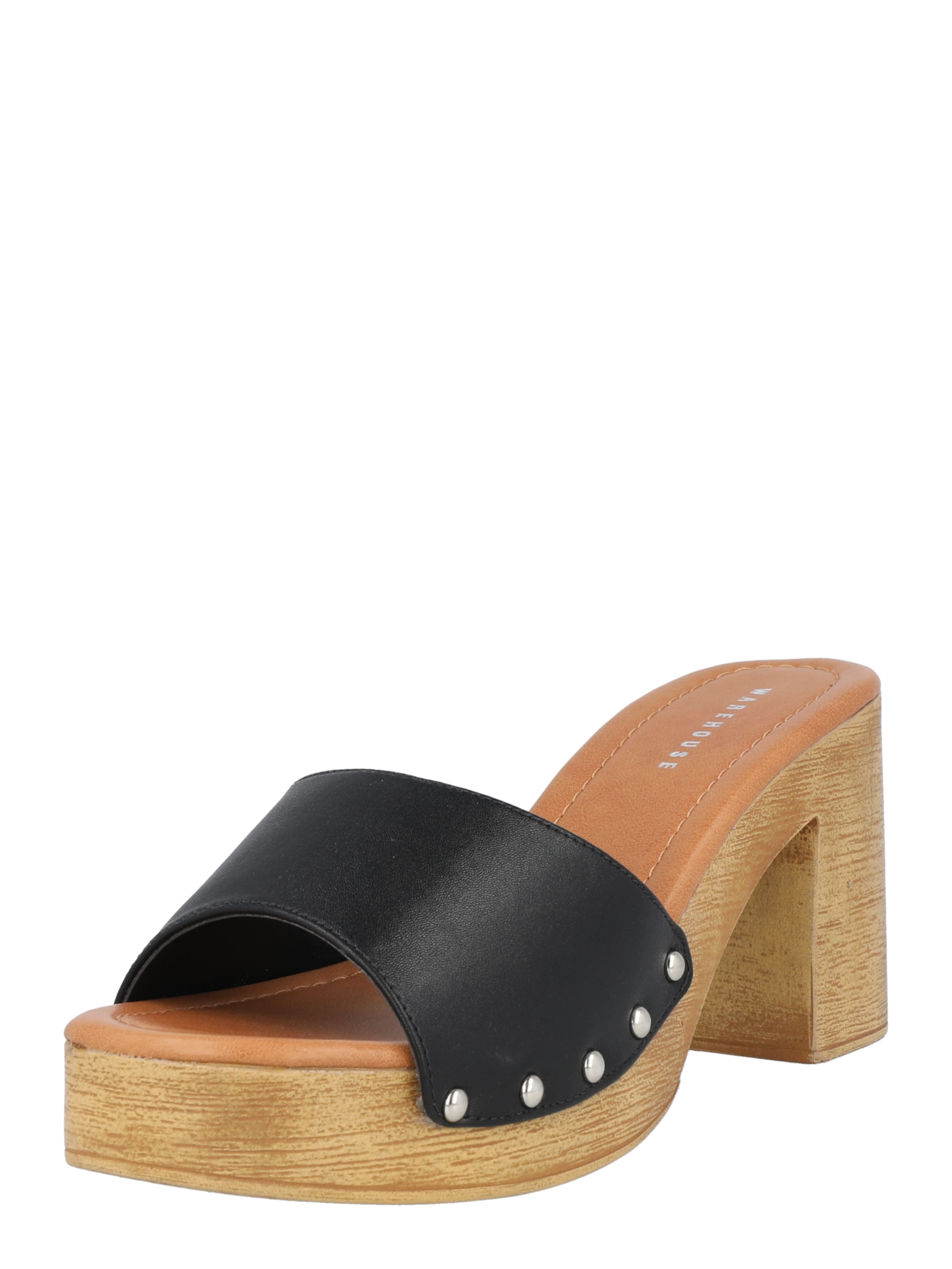 Warehouse Σαμπό σε μαύρο: μπροστά