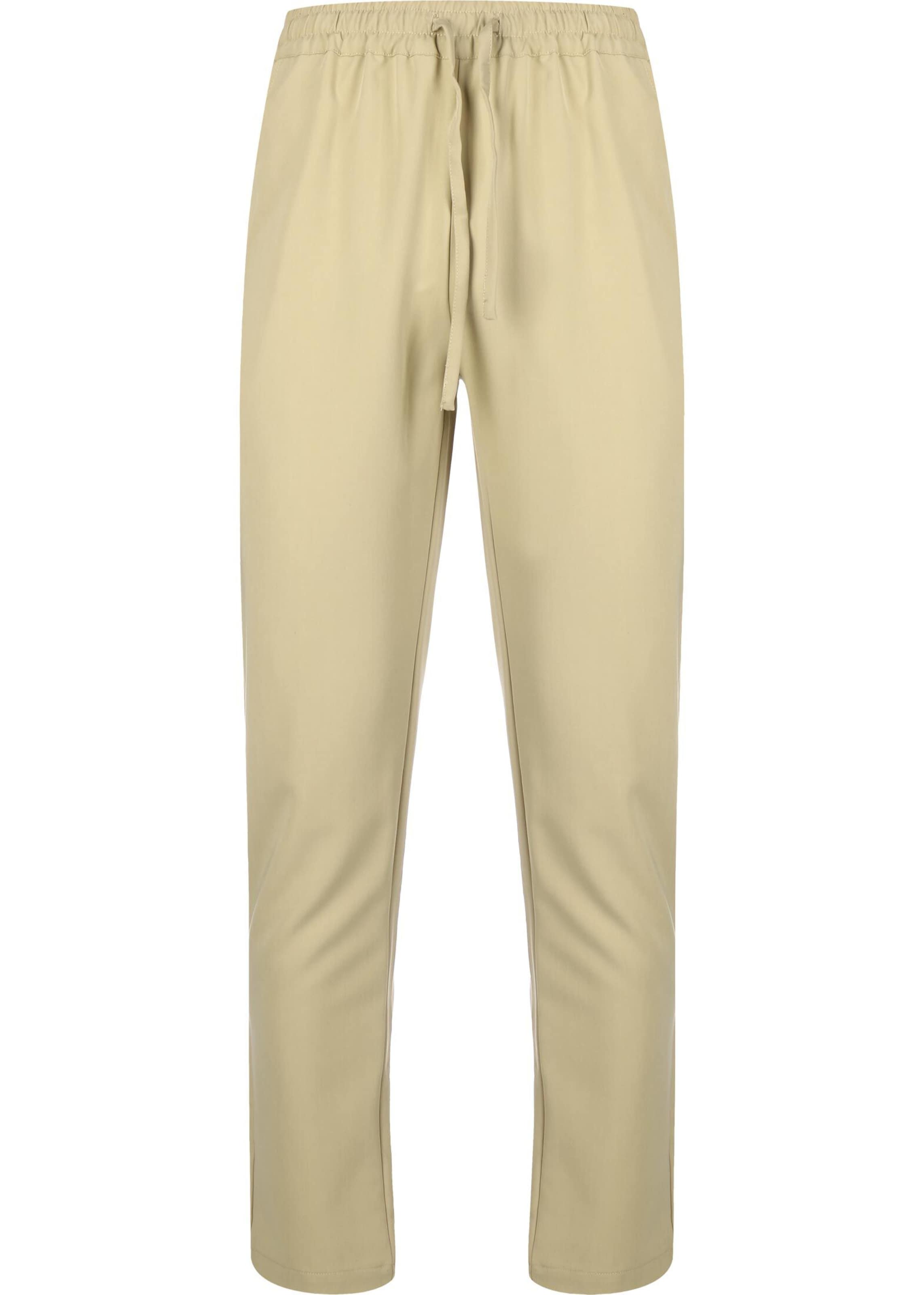 Urban Classics Hlače | bež barva: sprednja stran