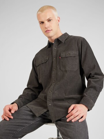 LEVI'S ® Comfort Fit Hemd 'Jackson Worker' in Braun