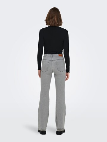 ONLY Flared Jeans in Grijs