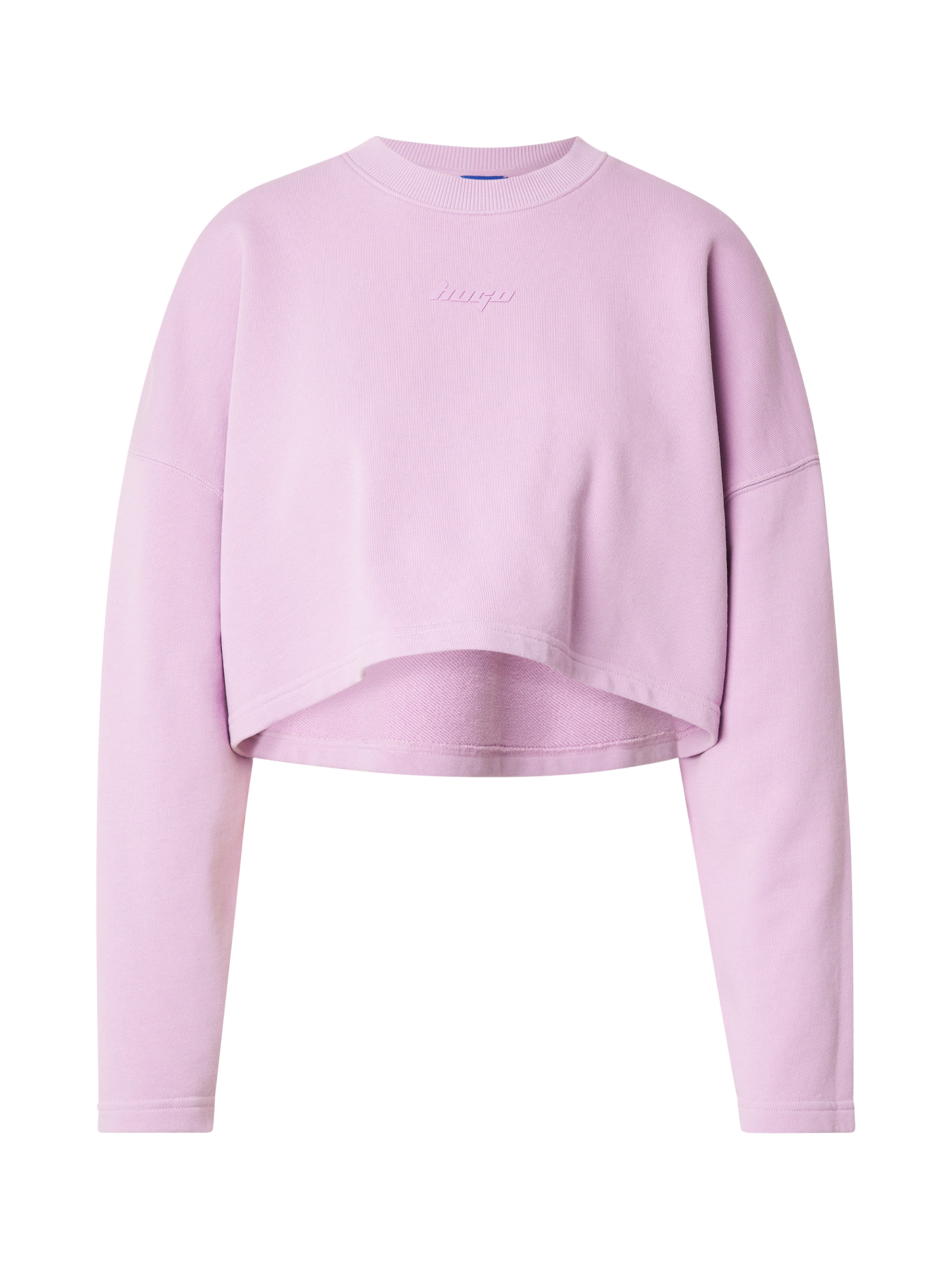 Sweat-shirt &#x27;Derissa&#x27; HUGO en rose : devant