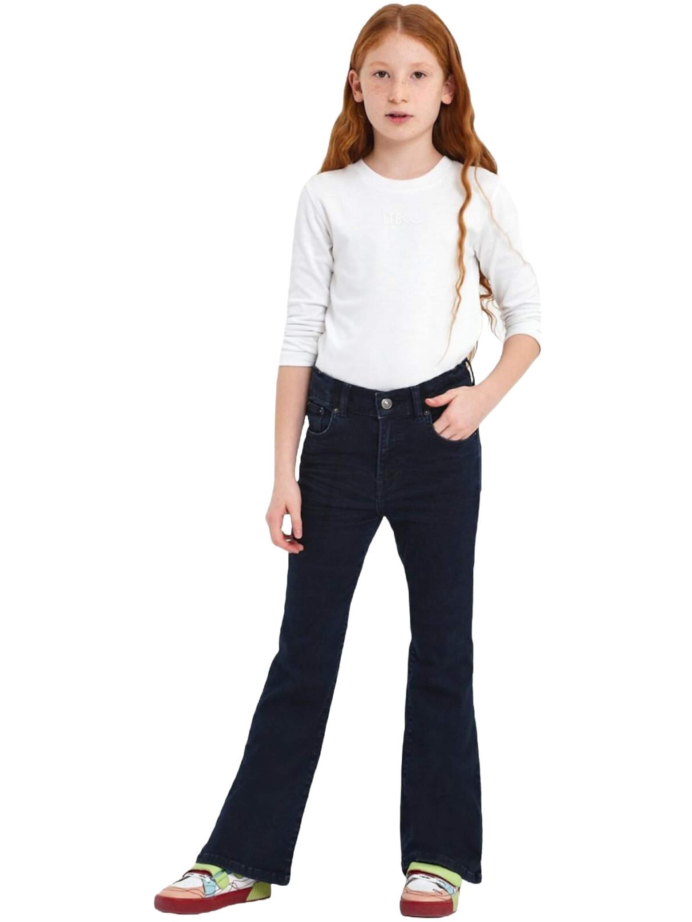 LTB Jeans Flared Jeans 'LTB Jeans Baby Girl Noelia G High Waist Flare Jeans' in Blue