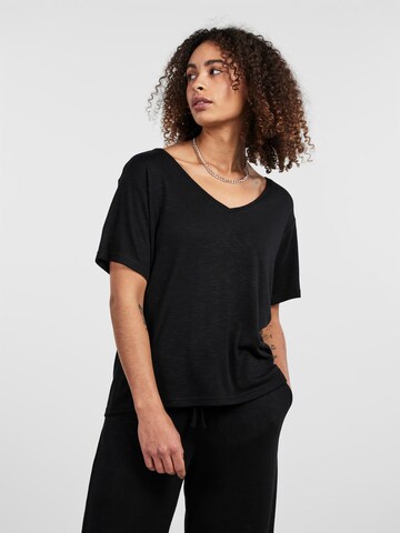 PIECES T-Shirt in Schwarz