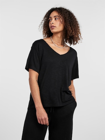 PIECES T-Shirt in Schwarz