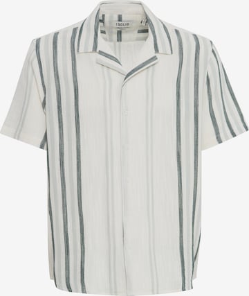 !Solid Comfort fit Overhemd 'Isai' in Grijs: voorkant