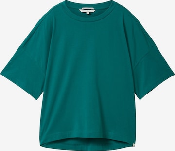 TOM TAILOR DENIM Shirt in Green: front