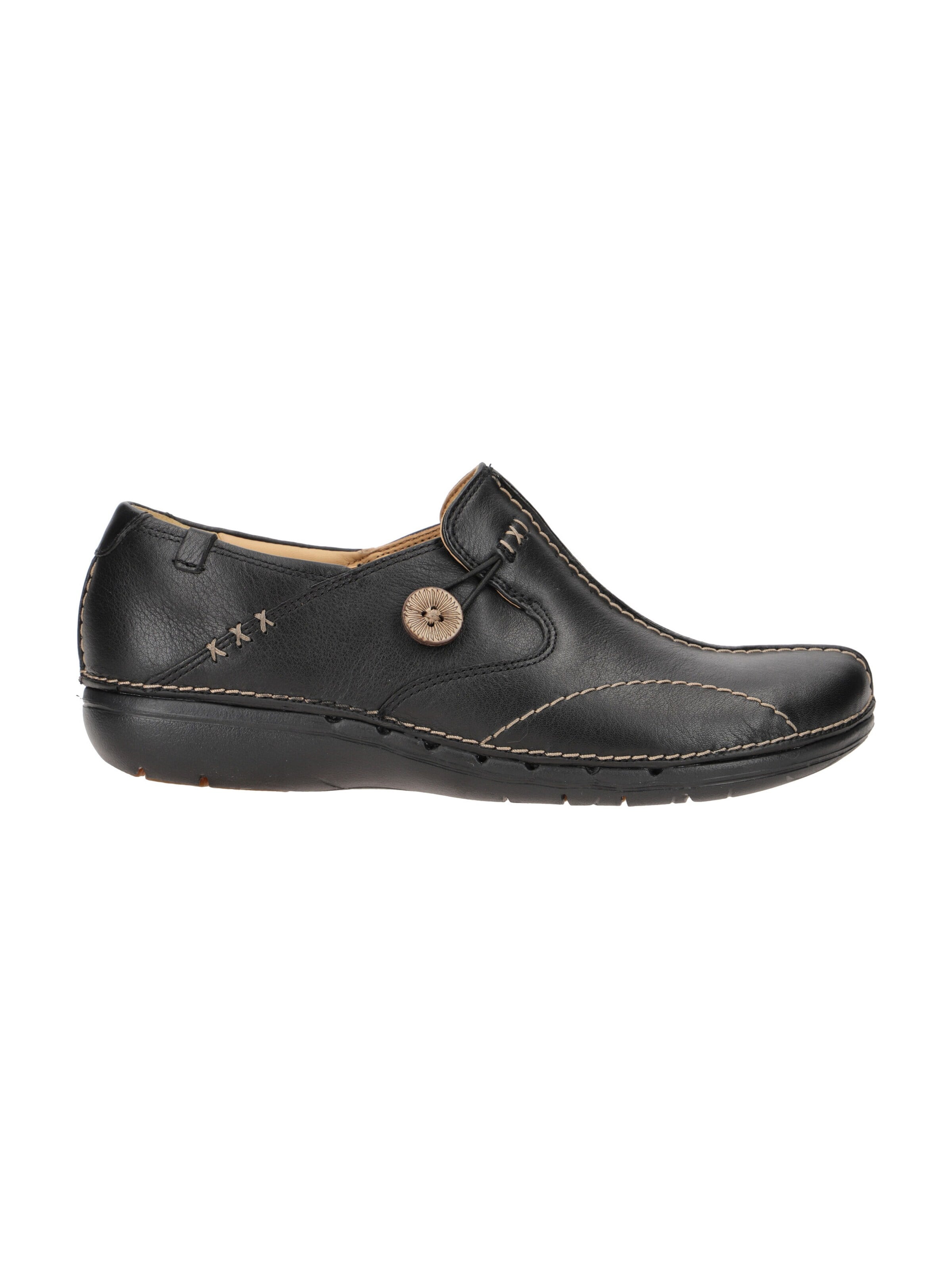 CLARKS Slipper 'Un Loop'‌‌‌‌‌‌‌‌‌‌ in Schwarz