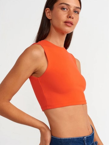 Dilvin Blouse in Orange
