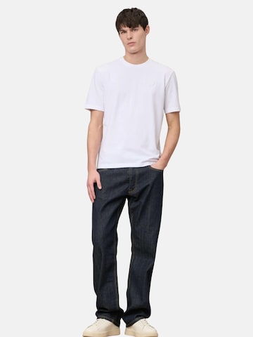 Blauer T-shirt 'BLAUER ATHENS T-SHIRT T-SHIRT' i vit: framsida