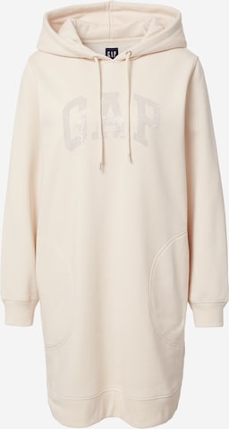 GAP Jurk in Beige: voorkant