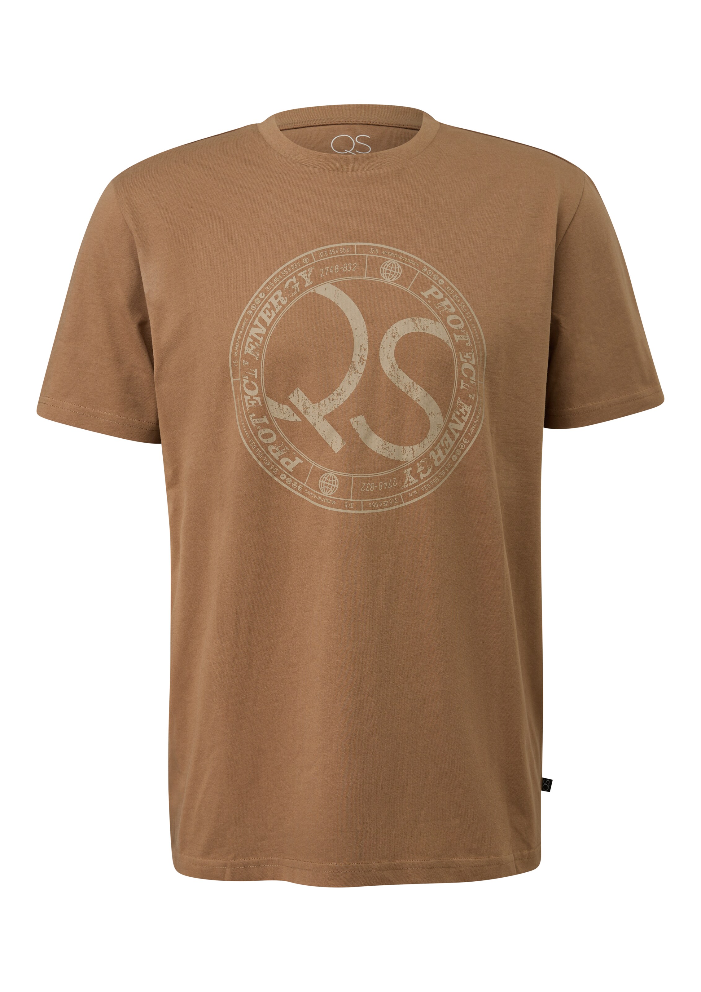 QS Shirt in Bruin: voorkant