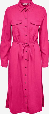 Robe-chemise 'Caro' ONLY en rose : devant