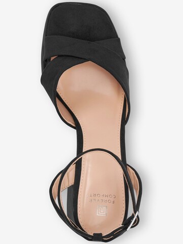 Next Sandale in Schwarz