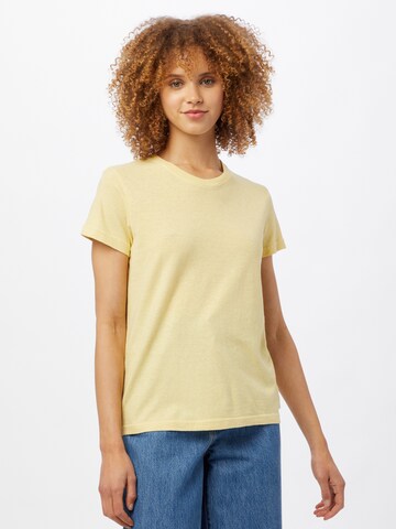 Afends - Camiseta en amarillo: frente