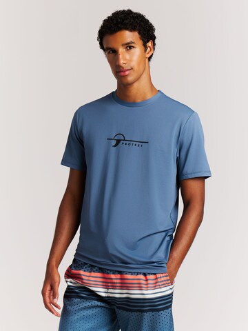 PROTEST Funktionsshirt 'PRTCore'‌‌‌‌‌‌‌‌ in Blau: Vorderseite