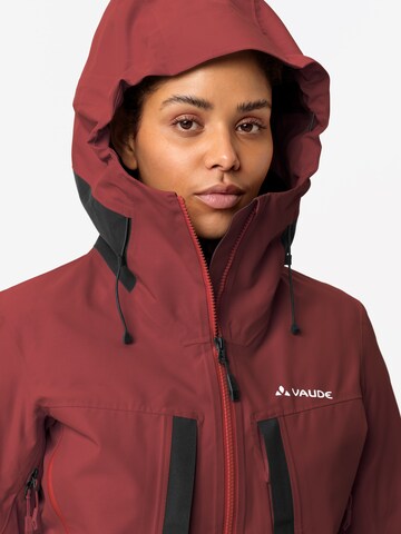 VAUDE Outdoor Jacket 'Monviso' in Red