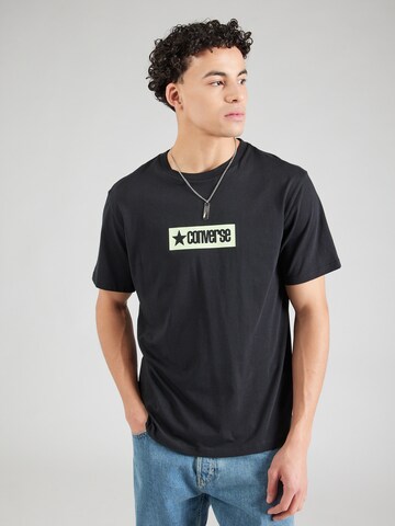 CONVERSE Shirt in Black: front