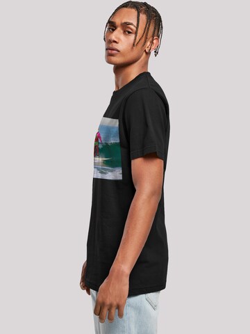 T-Shirt 'Batman TV Series Joker Surfing' F4NT4STIC en noir