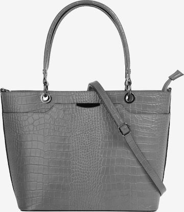 Cluty Handbag in Grey: front