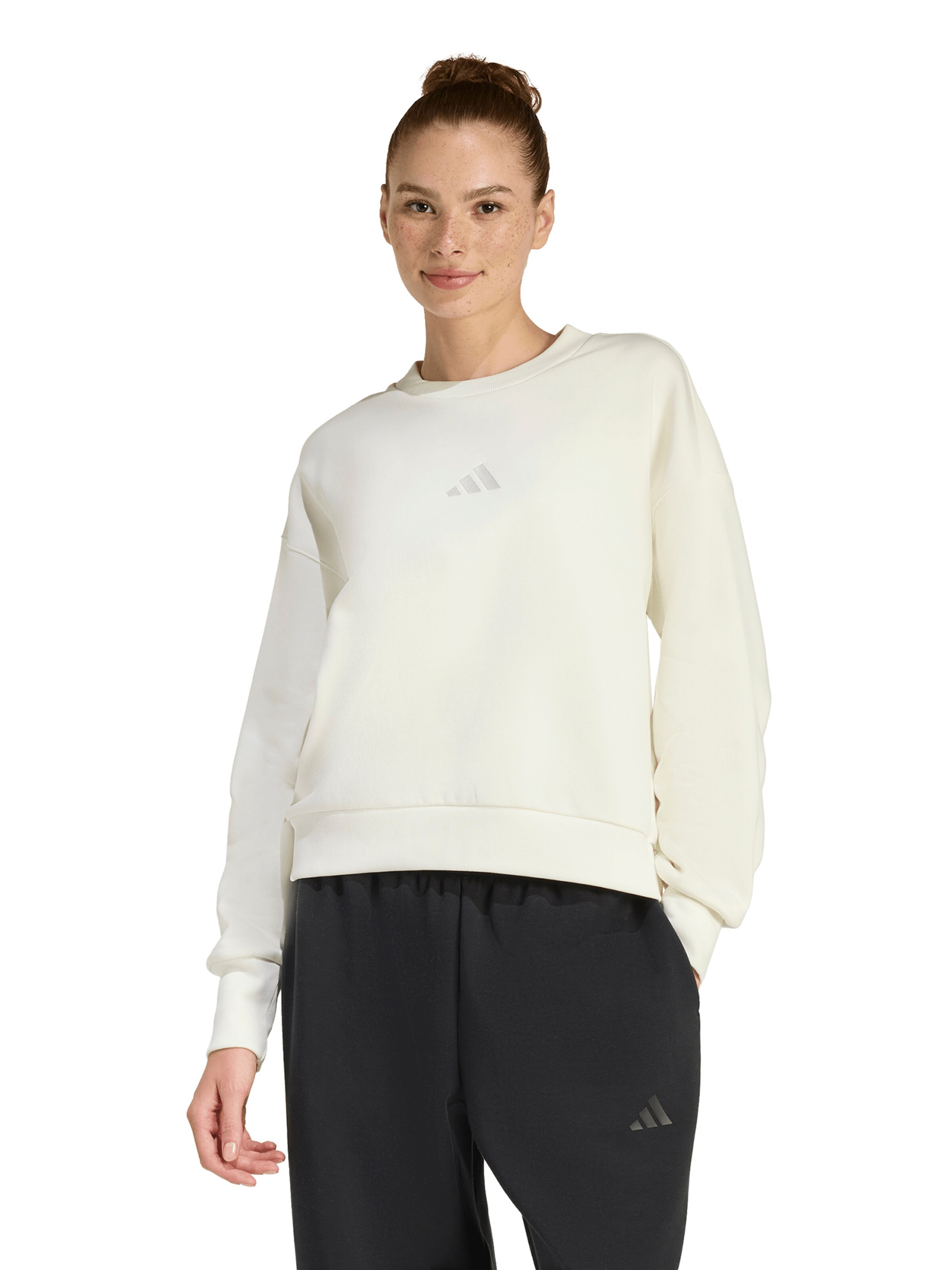 ADIDAS SPORTSWEAR Спортивный свитшот 'All Szn' в Белый: спереди