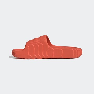 Zoccoletto 'Adilette 22' di ADIDAS ORIGINALS in rosso