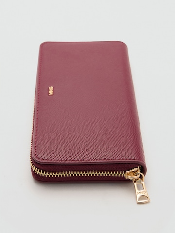 MANGO Portemonnee 'MARTES' in Rood