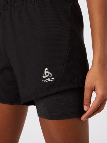 ODLO - regular Pantalón deportivo en negro