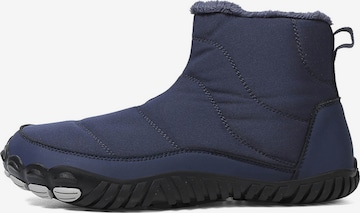 DOTALES Schnürstiefel 'DOTALES - WarmStep Barfußschuhe' in Blau: Vorderseite