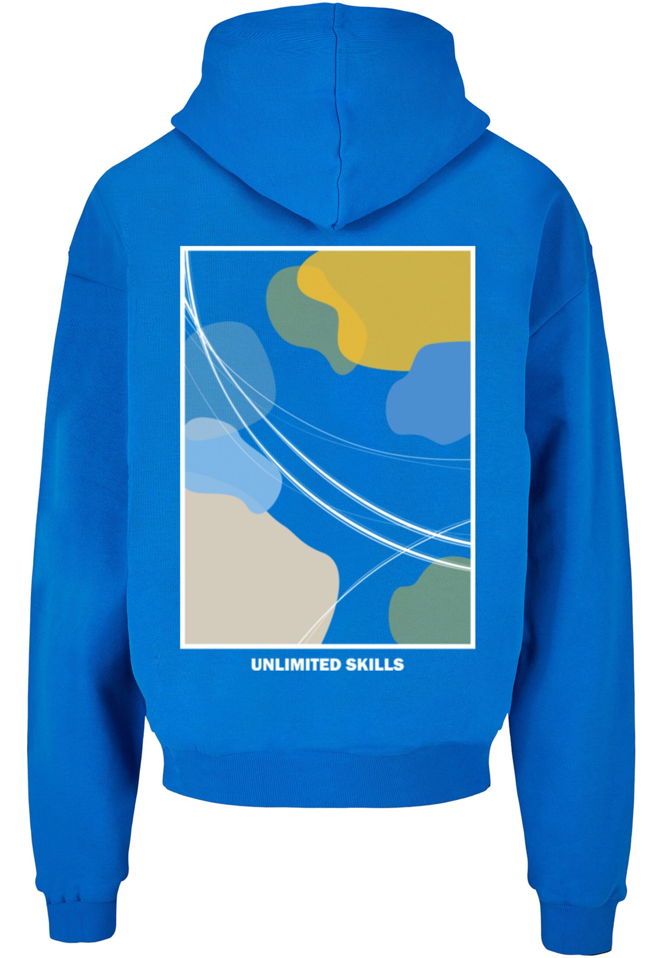 Merchcode Mikina 'Unlimited Skills' – modrá