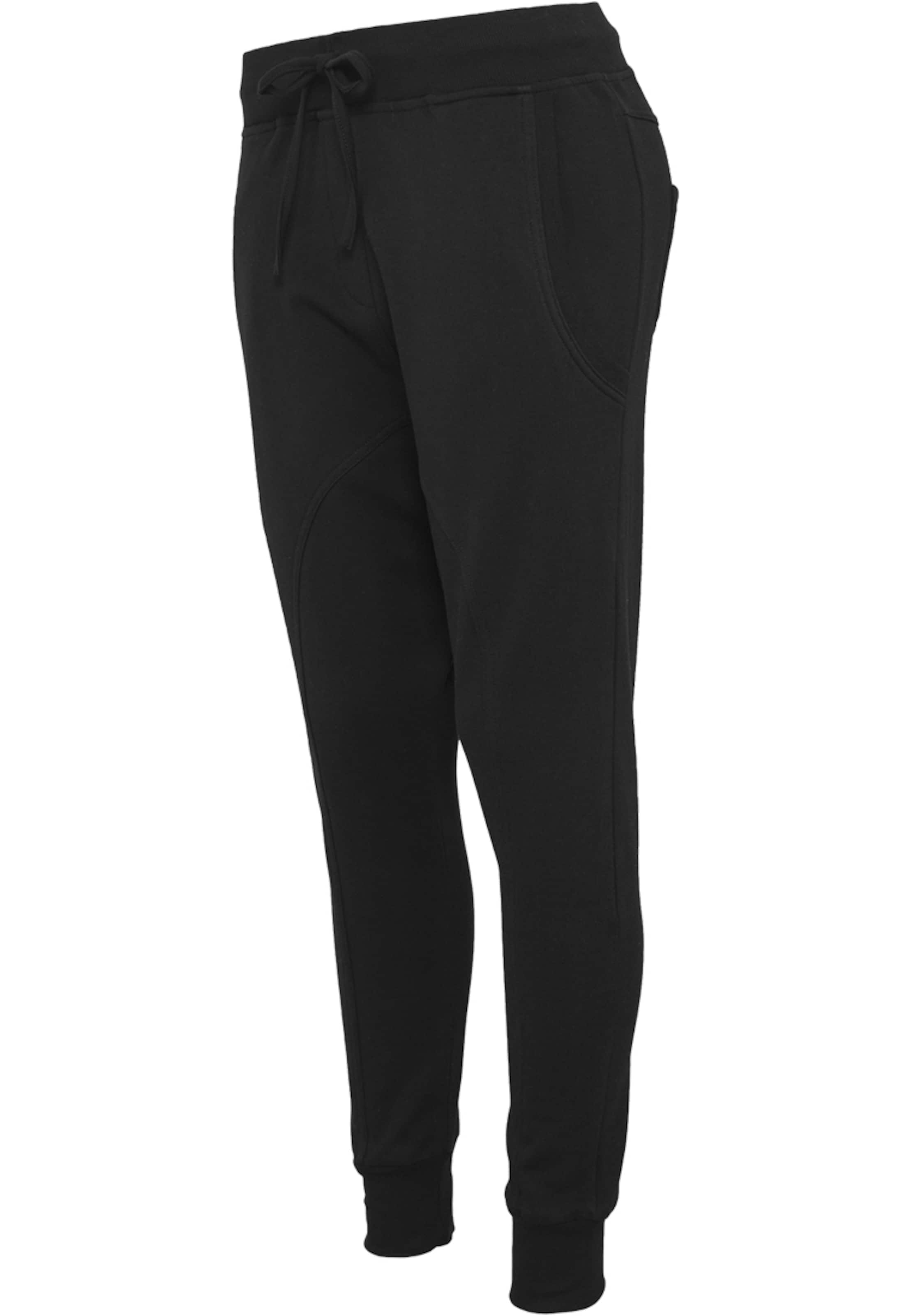 Urban Classics Tapered Trousers in Black