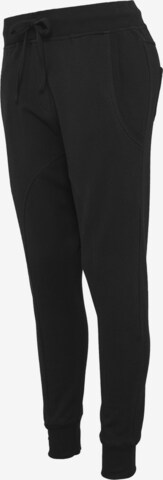 Urban Classics Tapered Pants in Black