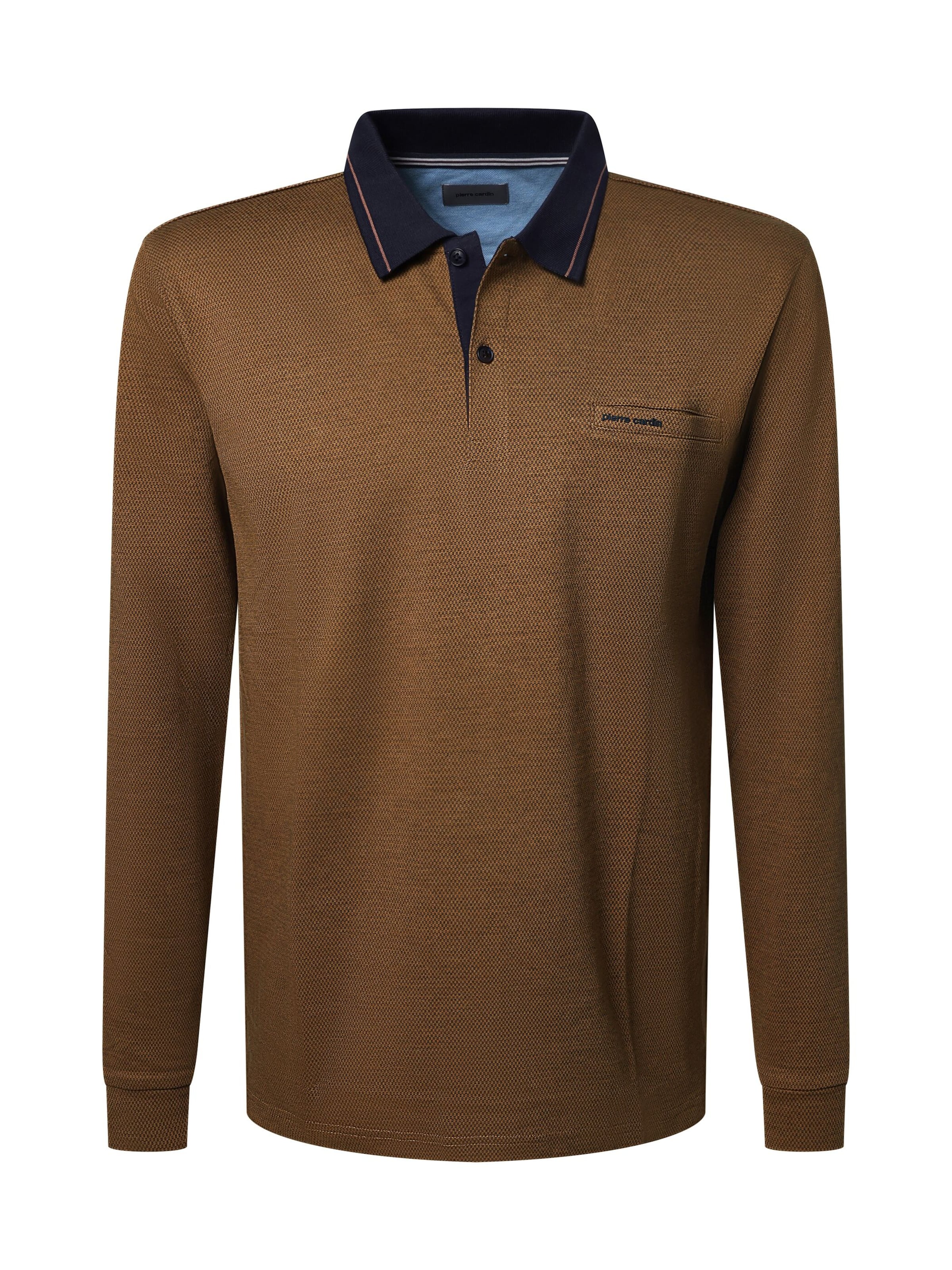 PIERRE CARDIN Shirt in Brown: front