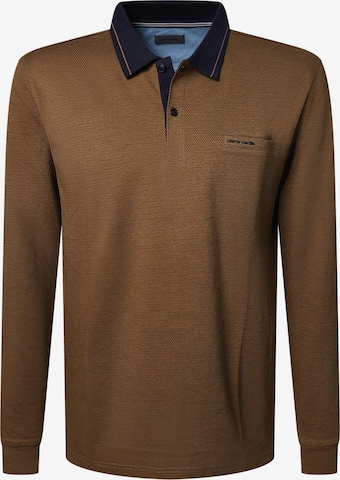 PIERRE CARDIN Shirt in Brown: front