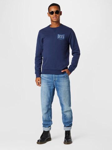 DEUS EX MACHINA Sweatshirt 'Avenue' in Blue