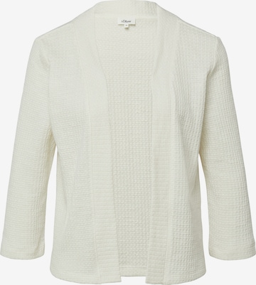 Cardigan s.Oliver en beige : devant