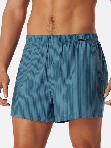 Boxers SCHIESSER en bleu : devant