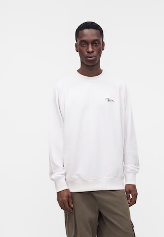 Pegador - Sudadera 'SIGNAR' en blanco: frente