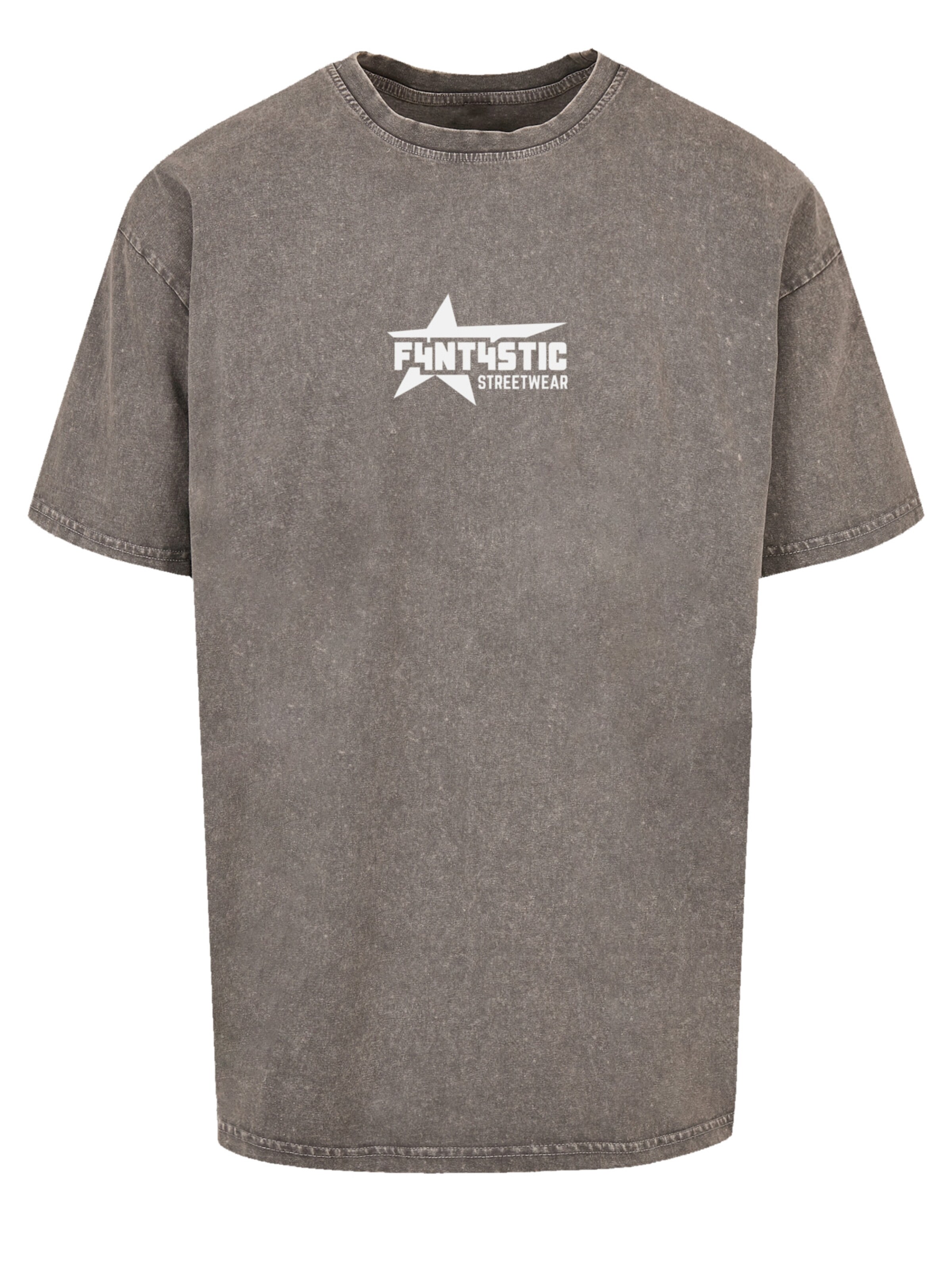 F4NT4STIC Shirt 'Valentines' in Grey: front