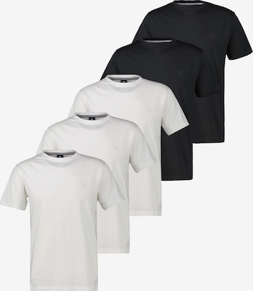 LERROS Shirt 'Basic' in Schwarz: Vorderseite