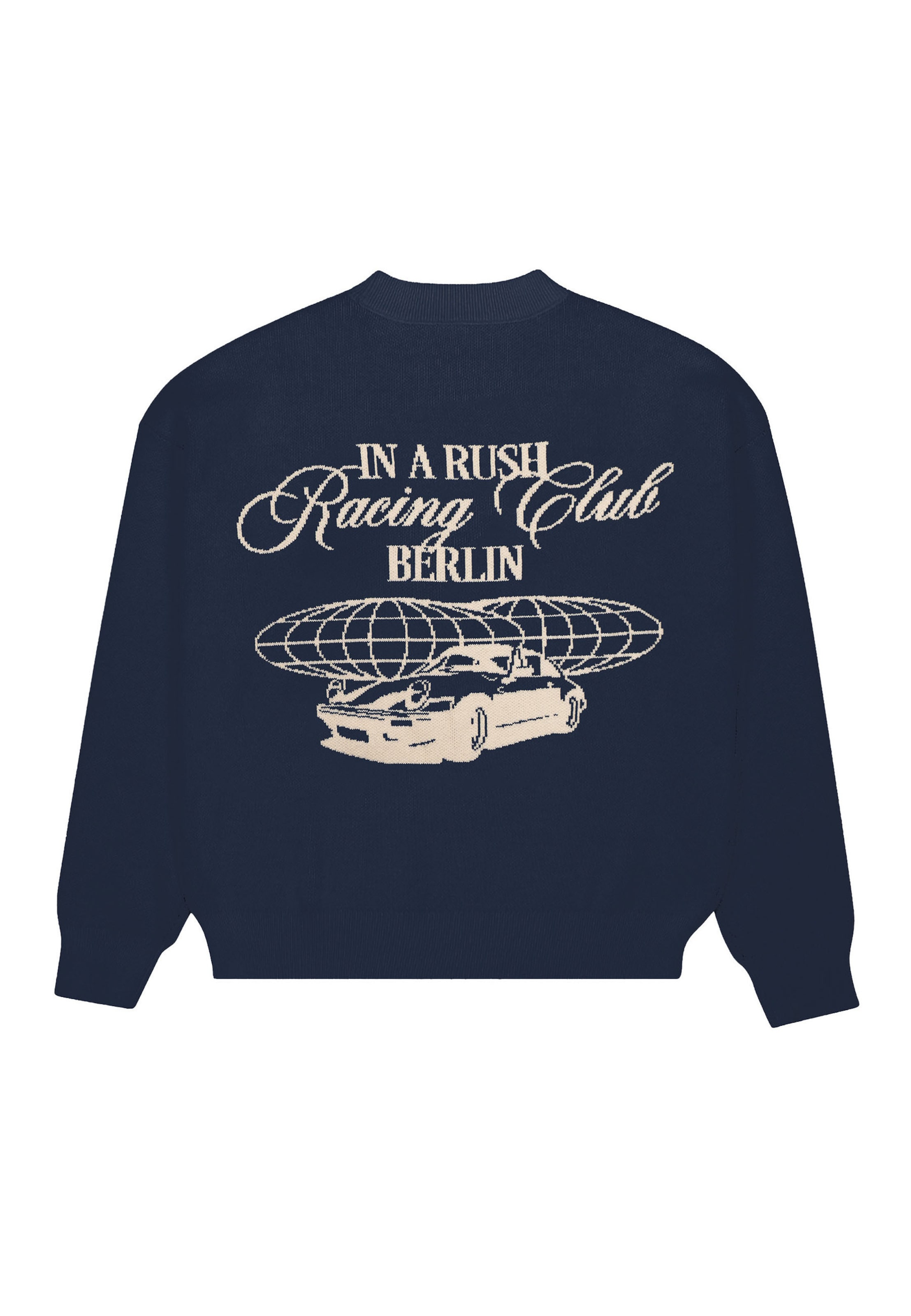 Sweat-shirt 'Vortex' Prohibited en bleu : devant