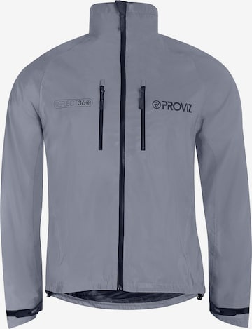 Proviz Athletic Jacket 'Reflect' in Grey: front