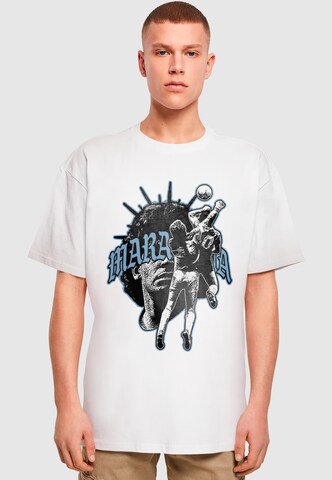 T-Shirt 'Hand Of God' MT Upscale en blanc : devant