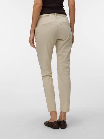 VERO MODA Tapered Chino 'VMFIEBY' in Grijs