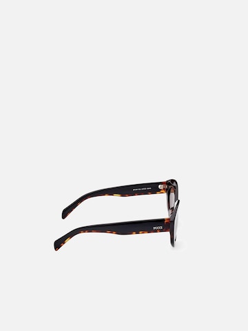 Emilio Pucci - Gafas de sol 'Pucci EP0203 Havana/monocolor 53/22/140 Women Sunglasses' en negro